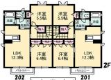 シャーメゾン古野上 2F